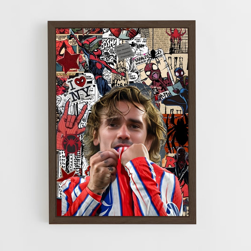 Poster Graffiti Griezmann (vue 5)
